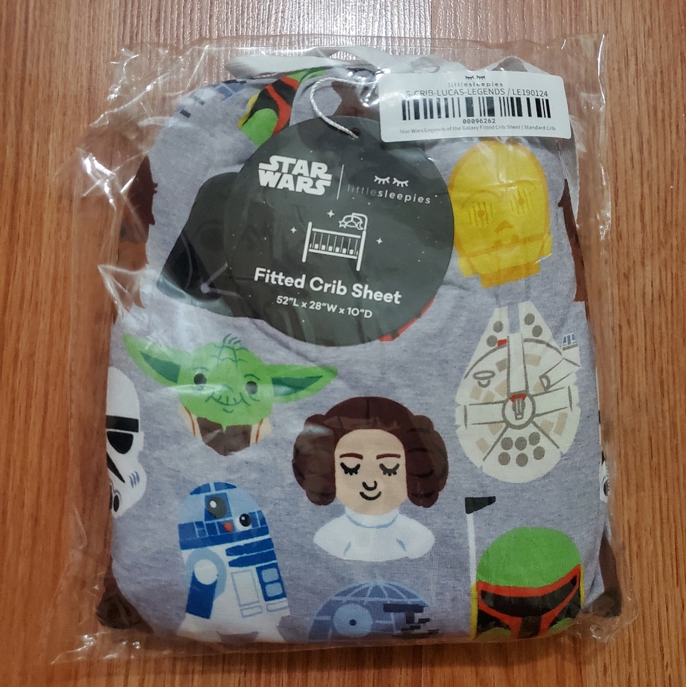 Little Sleepies Star Wars Fitted Crib Sheet